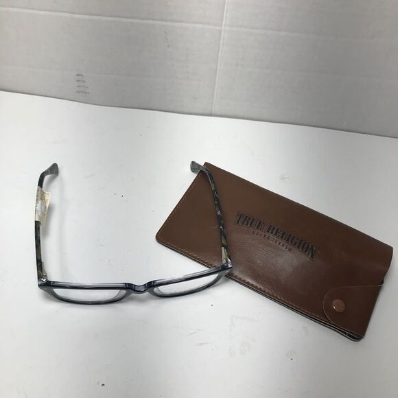 TRUE RELIGION Womens Full Rim Eyeglasses Frames 51-17-135 with case - Picture 4 of 10